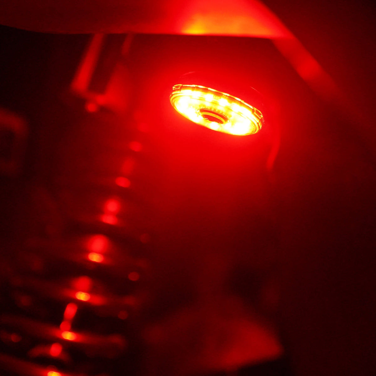 KC HiLiTES - KC Cyclone 2.0 LED - Replacement Lens - Red - Single