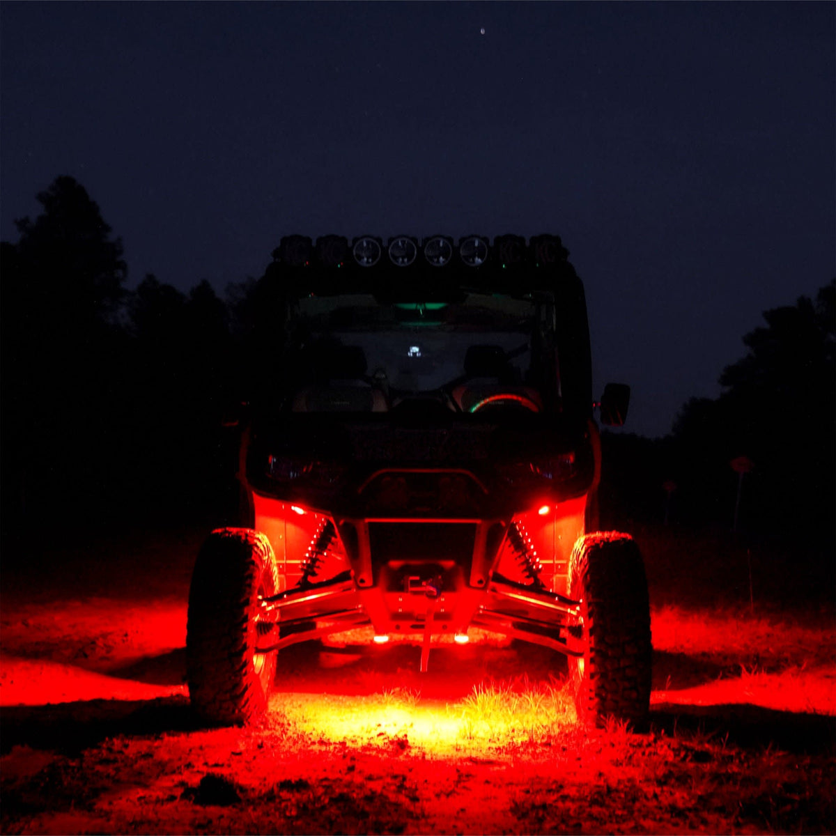KC HiLiTES - KC Cyclone 2.0 LED - Replacement Lens - Red - Single