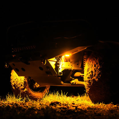 KC HiLiTES - KC Cyclone V2 LED Flood Amber 1 - Light Universal