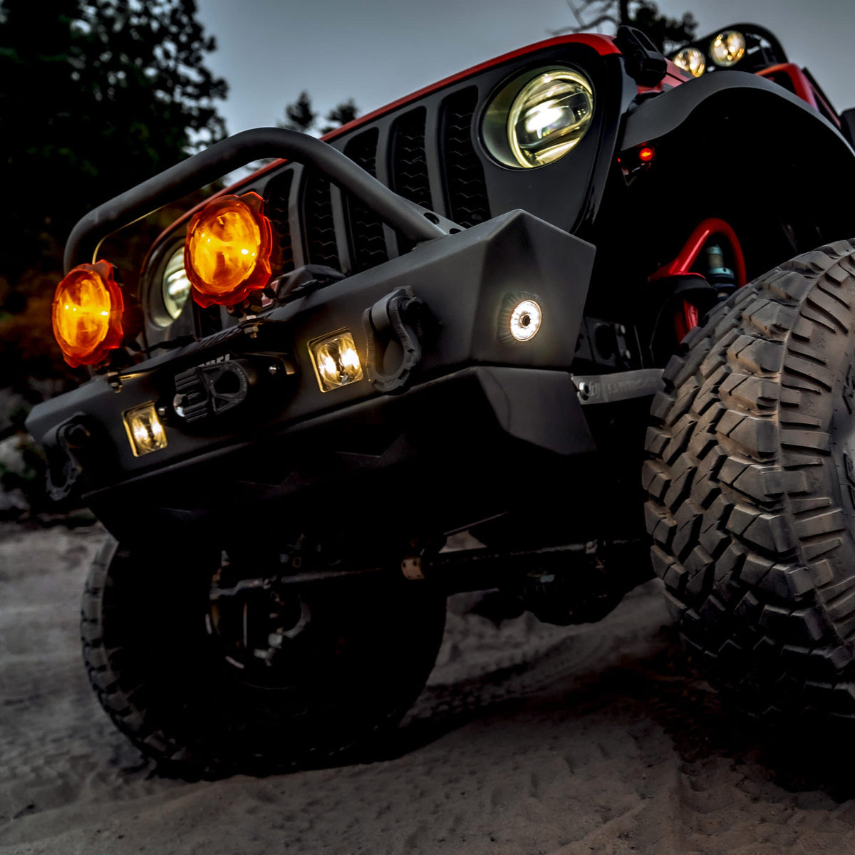KC HiLiTES - KC Cyclone V2 LED Flood Clear 1 - Light Universal