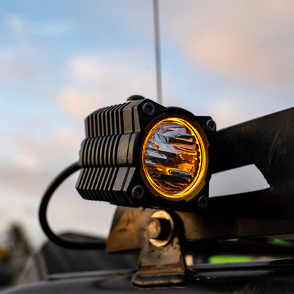 KC HiLiTES - KC FLEX ERA 1 LED 2 - Light Master Kit with Spread Beam Pattern