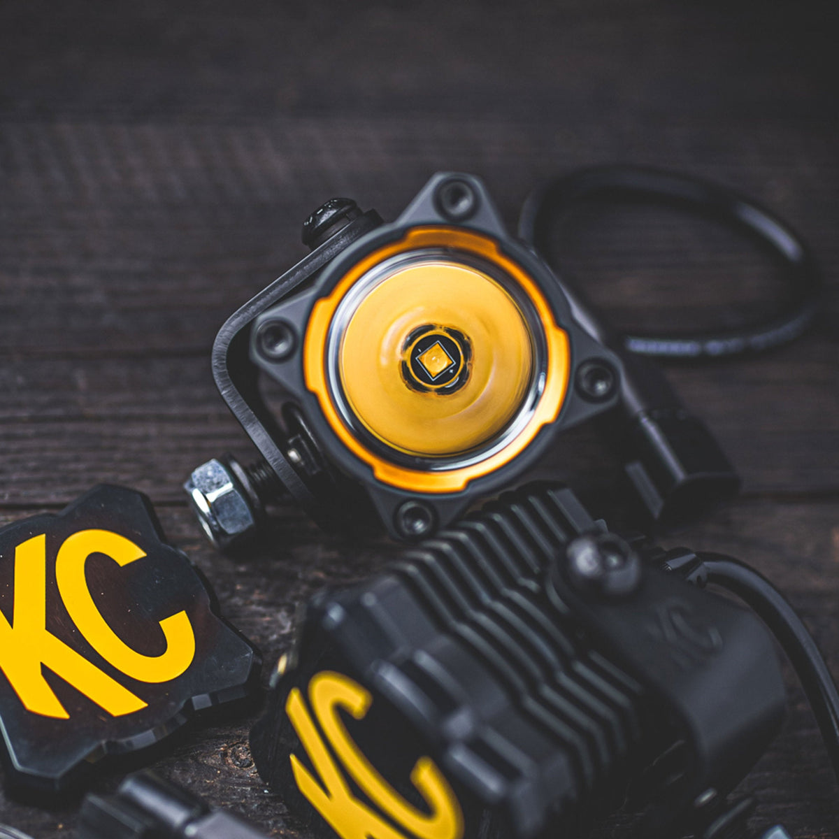 KC HiLiTES - KC FLEX ERA 1 LED 2 - Light Master Kit with Spread Beam Pattern