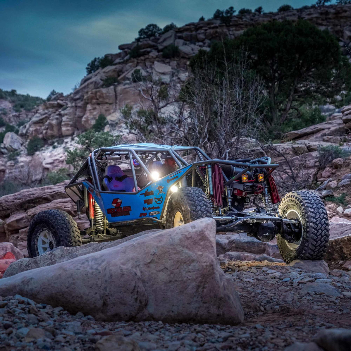 KC HiLiTES - KC FLEX ERA 1 LED 2 - Light Master Kit with Wiring Harness and Spread Beam Pattern