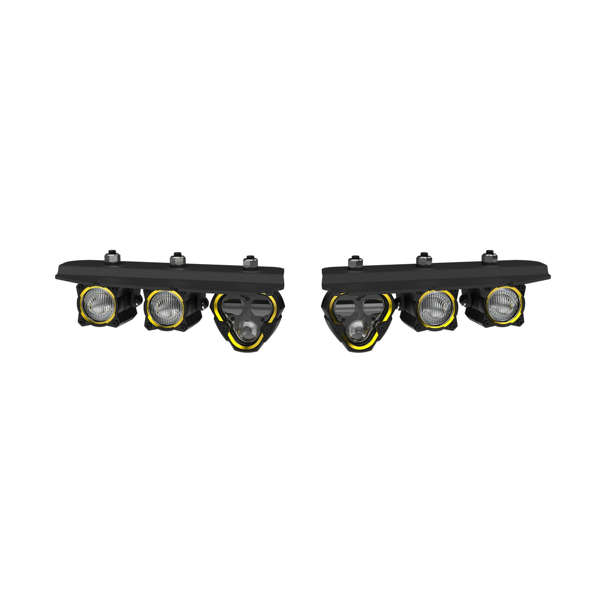 KC HiLiTES - KC FLEX ERA LED Fog Pocket System 2021+ Ford Bronco
