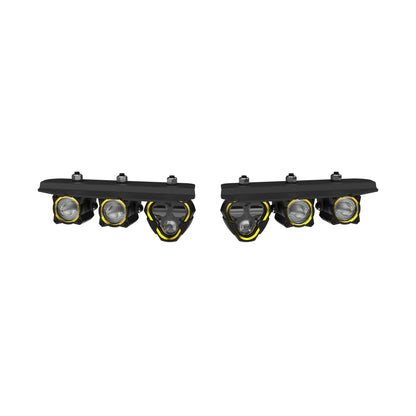 KC HiLiTES - KC FLEX ERA LED Fog Pocket System 2021+ Ford Bronco