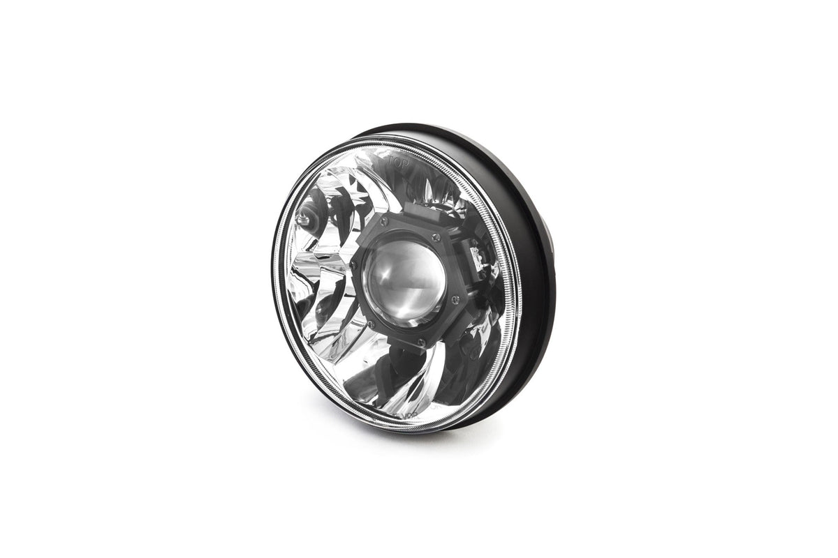KC HiLiTES - KC Headlights Gravity LED 7in 2 - Light 2007 - 2018 Jeep Wrangler JK