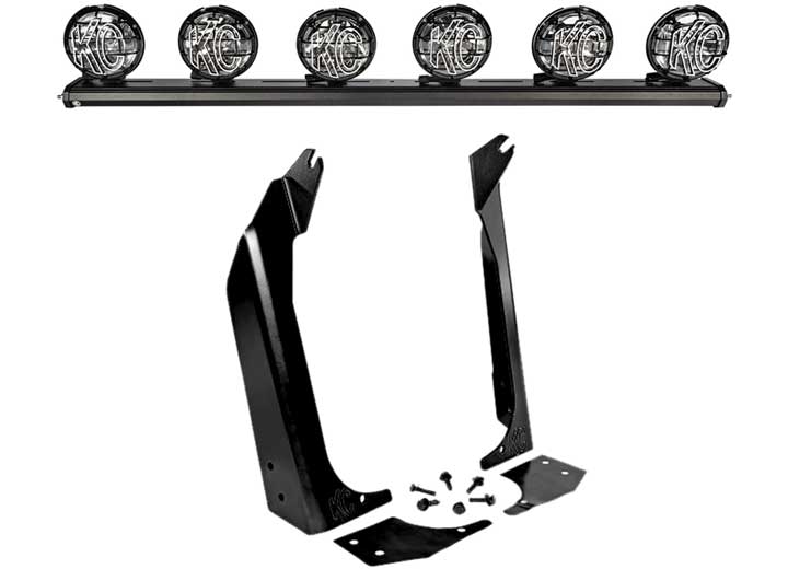 KC Hilites - KC Hilites 1997 - 2006 JEEP WRANGLER KIT; XROSS BAR APOLLO PRO SYS - Ultimate Off - Road Lighting Solution