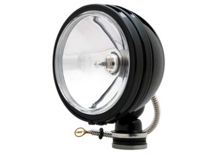 KC Hilites 100W Daylighter Black Waterproof Spotlight - Unmatched Off-Road Illumination Solution