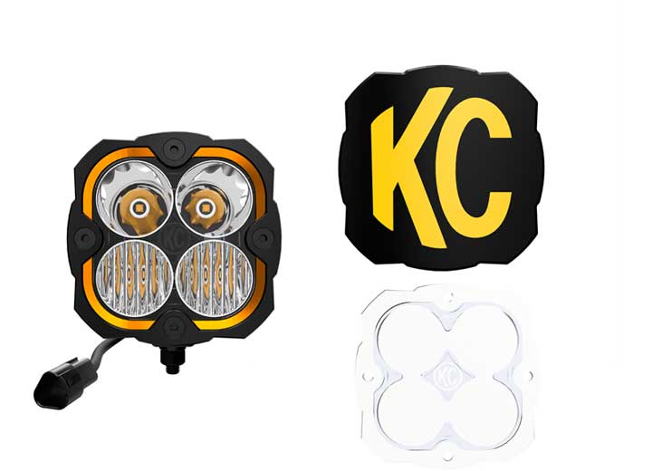 KC Hilites Flex Era 4 Master Light Kit - Versatile Off-Road Illumination for Adventurers and Professionals