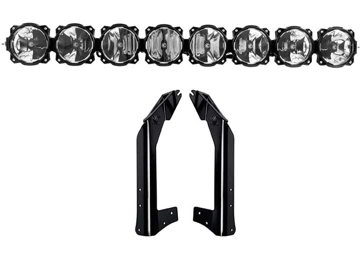 KC Hilites JEEP JK Pro6 Gravity LED 8-Light System (2007-2016) - The Ultimate Off-Road Illumination Kit