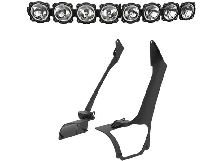 KC Hilites - KC Hilites Jeep Wrangler 4xe Gravity LED Pro6 50" Light Bar Kit - Ultimate Off - Road Lighting Solution