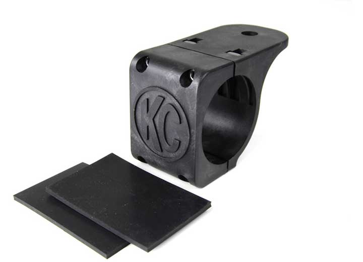 KC Hilites 2.75" to 3" Round Bar Tube Clamp Adapter - Single Piece for Ultimate Off-Road Illumination