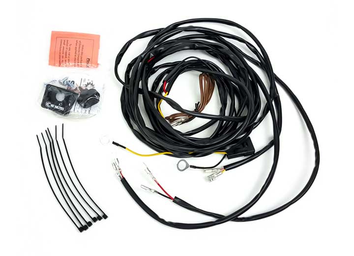 KC Hilites Cyclone X2 LED Wiring Harness for Dual Lights - Superior Off-Road Illumination Solution