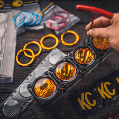 KC HiLiTES - KC Lens FLEX ERA Bar Combo Yellow