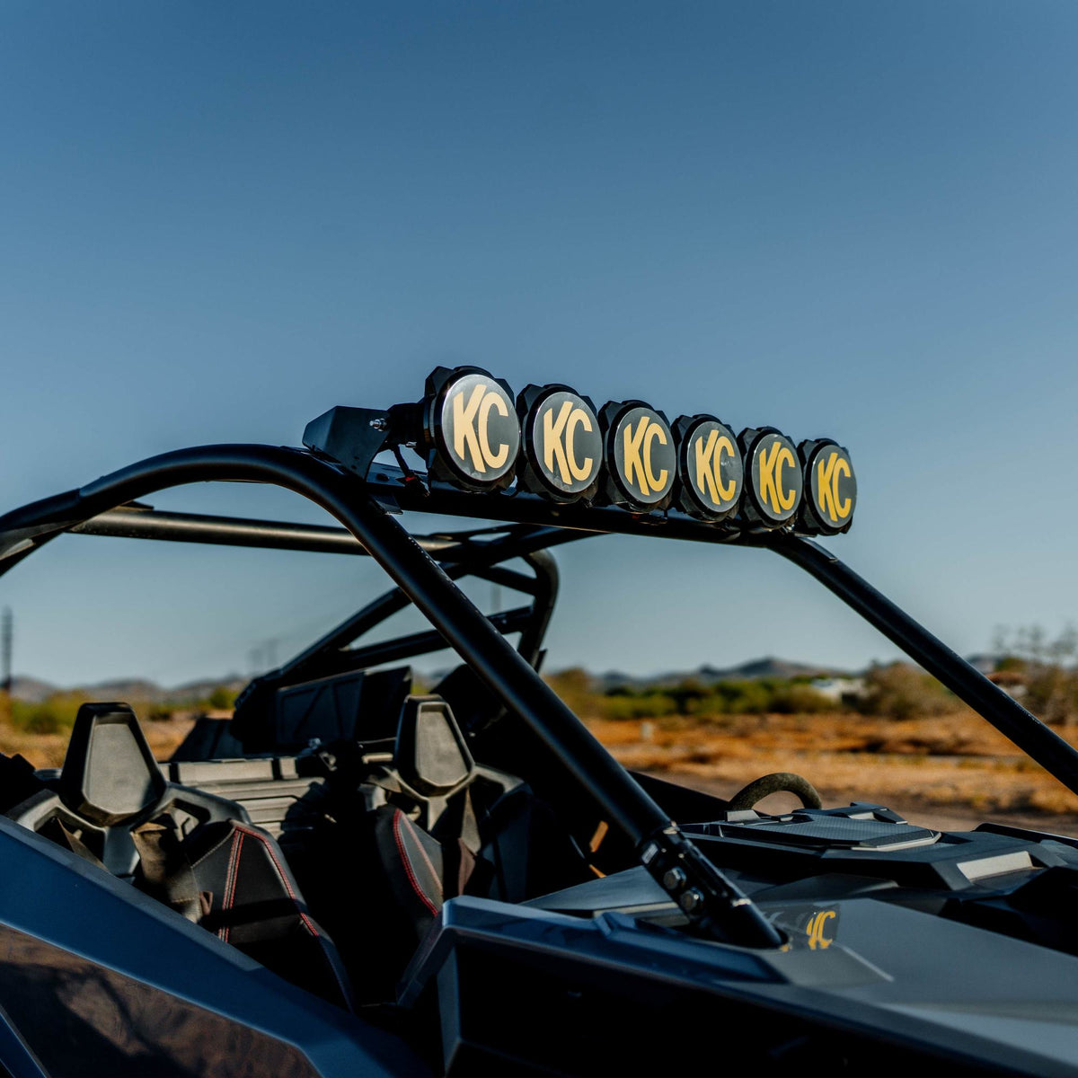 KC HiLiTES - KC Pro6 Gravity LED 39in 6 - Light Combo Polaris RZR Pro R System