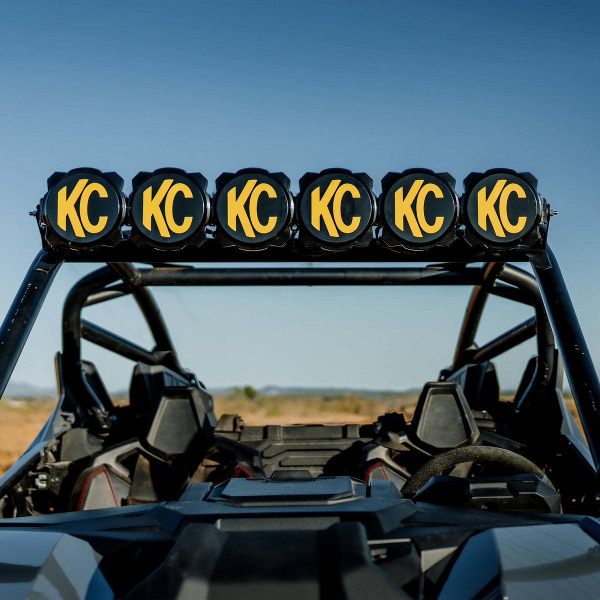 KC HiLiTES - KC Pro6 Gravity LED 39in 6 - Light Combo Polaris RZR Pro R System