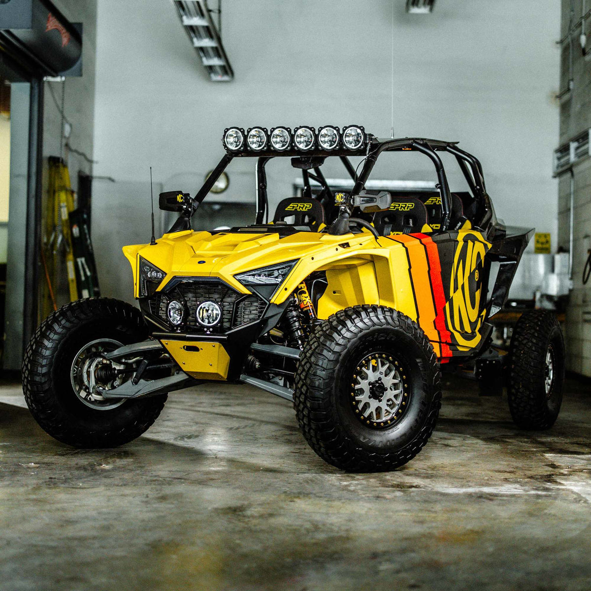 KC HiLiTES - KC Pro6 Gravity LED 39in 6 - Light Combo Polaris RZR System