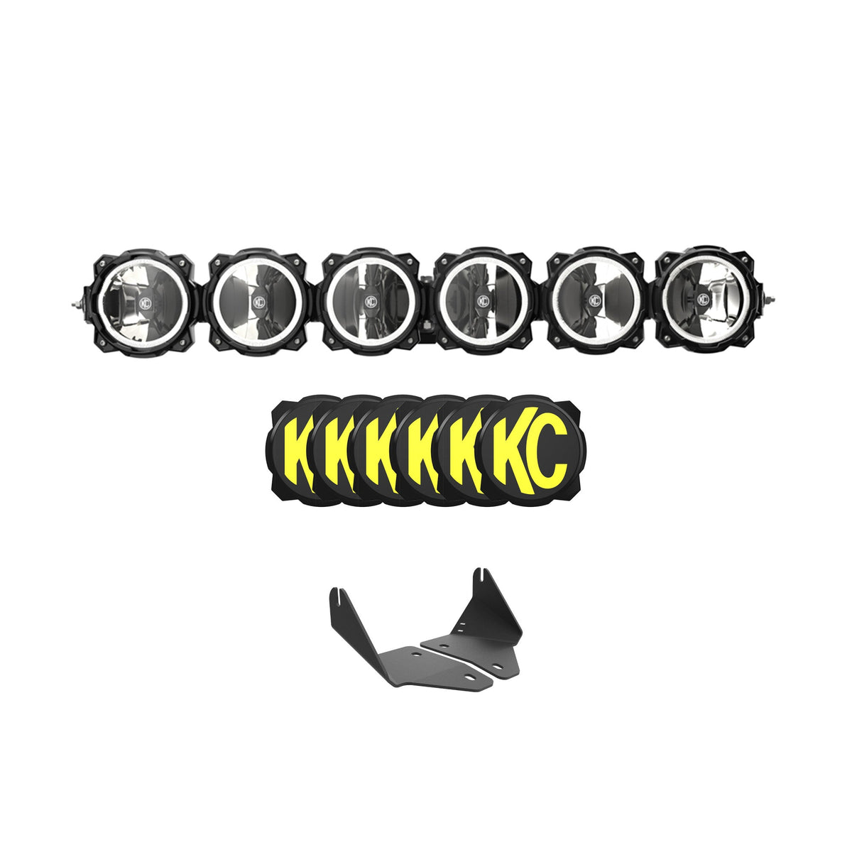 KC HiLiTES - KC Pro6 Gravity LED 39in 6 - Light Combo Polaris RZR System