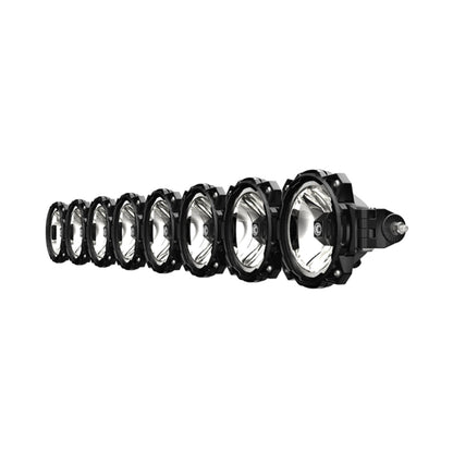 KC HiLiTES - KC Pro6 Gravity LED 50in 8 - Light Combo System Universal