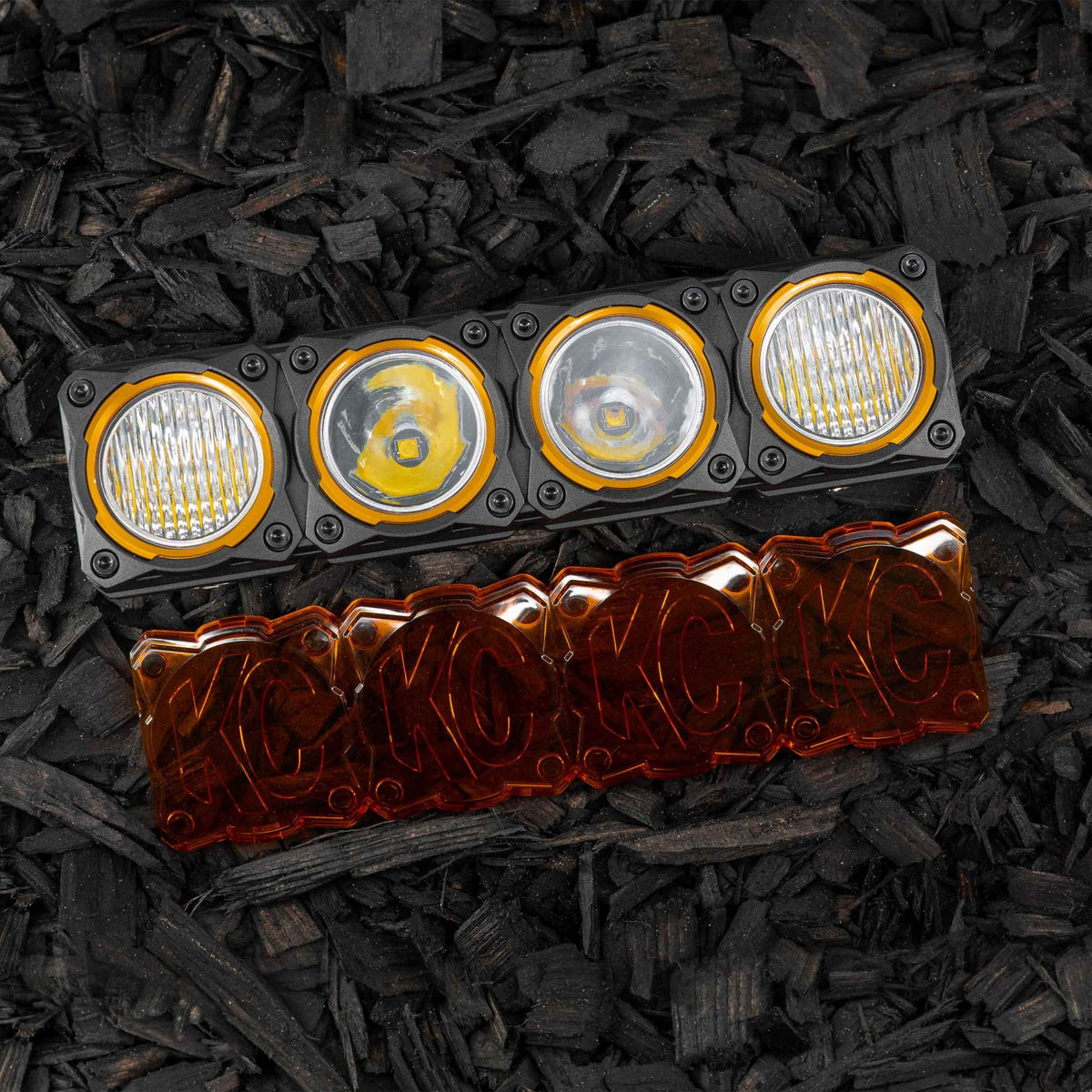 KC HiLiTES - KC Shield FLEX ERA LED Bar 10in Amber EA