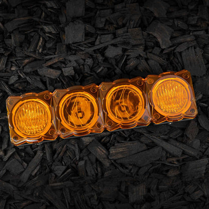 KC HiLiTES - KC Shield FLEX ERA LED Bar 10in Amber EA