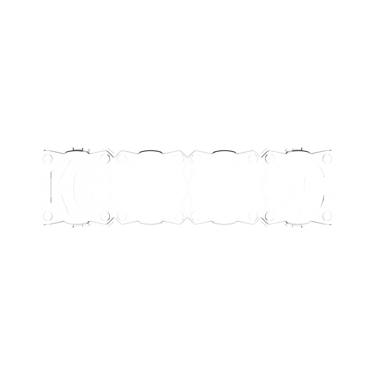 KC HiLiTES - KC Shield FLEX ERA LED Bar 10in Clear EA