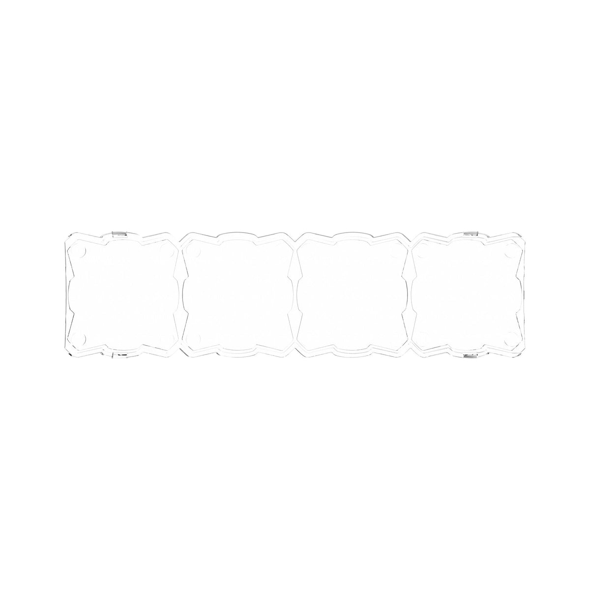 KC HiLiTES - KC Shield FLEX ERA LED Bar 10in Clear EA