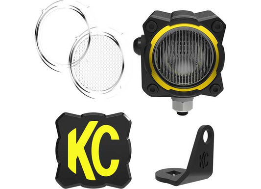 KC Hilites Premium Off-Road Light Kit with Remote and Dimmer - Complete All-Terrain Lighting Upgrade