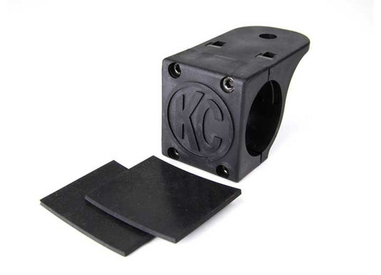 KC Hilites 1.5" to 2" Round Bar Tube Clamp Light Bracket Adapter - Superior Off-Road Illumination Solution