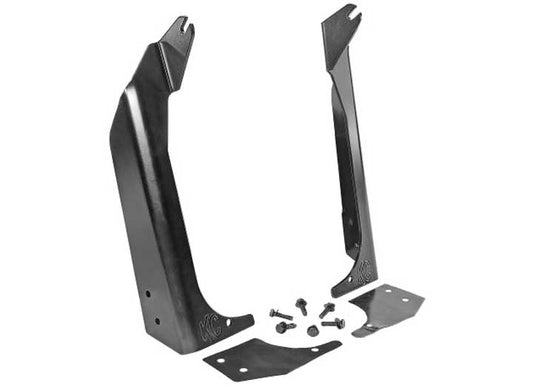 KC Hilites Jeep TJ 1997-2006 C50 LED Overhead Bracket Kit - Ultimate Off-Road Lighting Upgrade KC Hilites