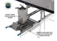 Overland Vehicle Systems / Up Down Air - KOMODO OUTDOOR COOKING STATION - DUAL GRILL, SKILLET, FOLDABLE WORKSPACE, AND HEAT EFFICIENT ROCKET TOWER