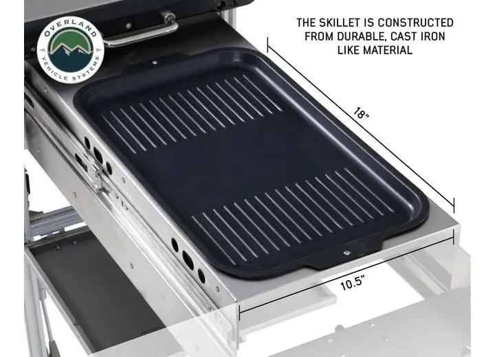 Overland Vehicle Systems / Up Down Air - KOMODO OUTDOOR COOKING STATION - DUAL GRILL, SKILLET, FOLDABLE WORKSPACE, AND HEAT EFFICIENT ROCKET TOWER