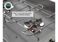 Overland Vehicle Systems / Up Down Air - KOMODO OUTDOOR COOKING STATION - DUAL GRILL, SKILLET, FOLDABLE WORKSPACE, AND HEAT EFFICIENT ROCKET TOWER