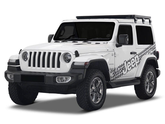 Jeep Wrangler JL 2 Door (2018-Current) Slimline II 1/2 Roof Rack Kit Front Runner