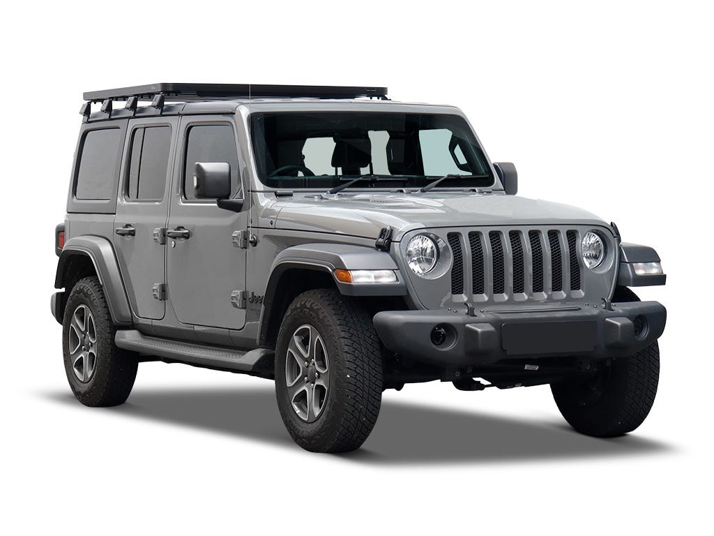 Jeep Wrangler JL 4 Door (2018-Current) Slimline II 1/2 Roof Rack Kit Front Runner