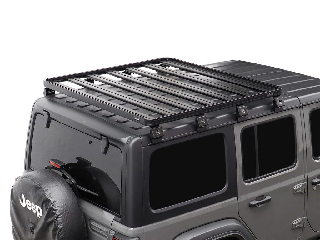 Jeep Wrangler JL 4 Door (2018-Current) Slimline II 1/2 Roof Rack Kit Front Runner