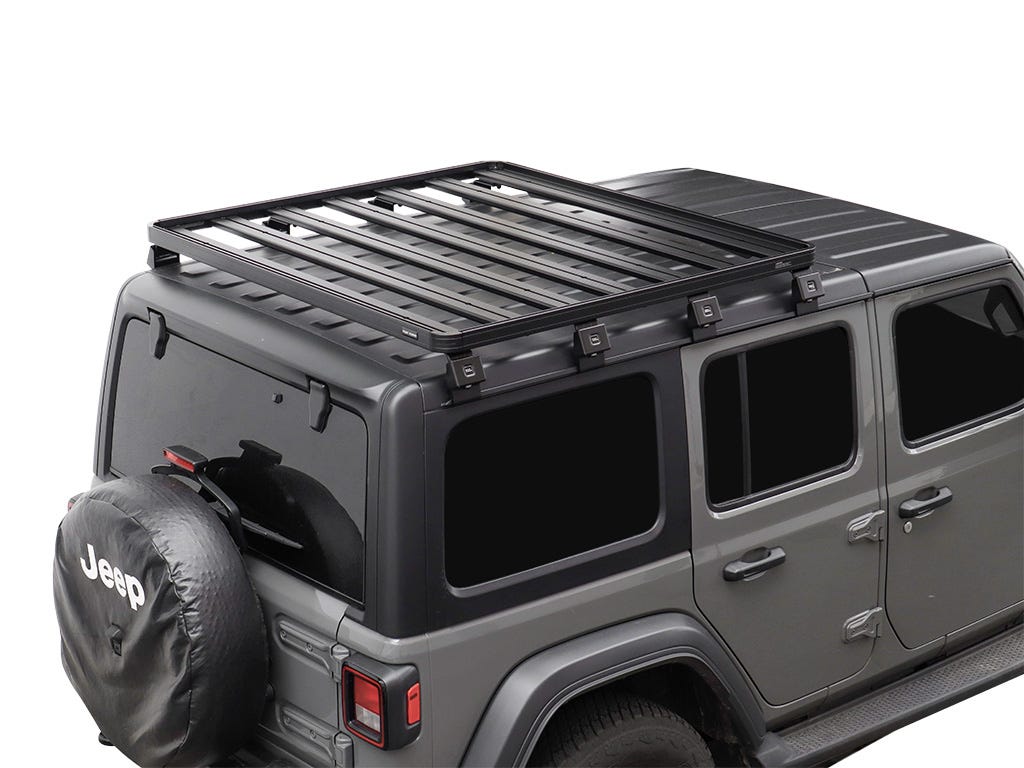 Jeep Wrangler 4xe (2021-Current) Slimline II 1/2 Roof Rack Kit / Tall Front Runner