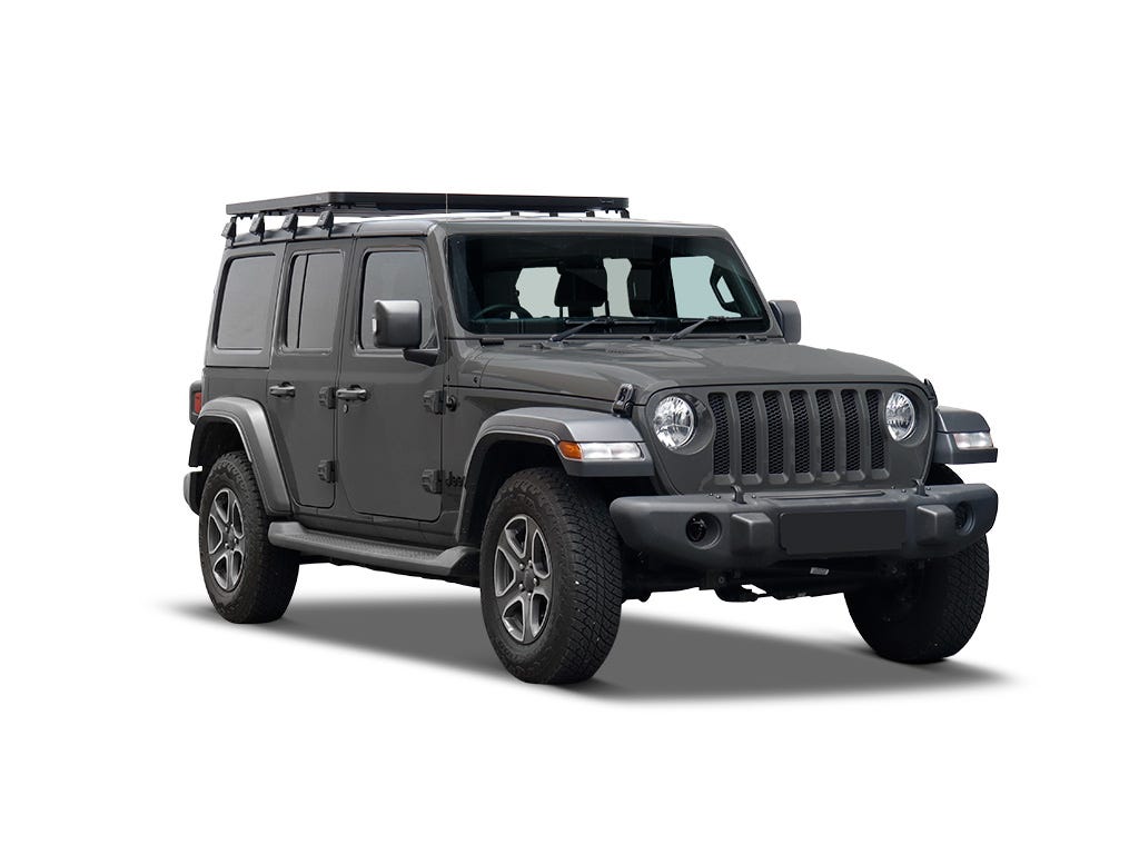 Jeep Wrangler 4xe (2021-Current) Slimline II 1/2 Roof Rack Kit / Tall Front Runner