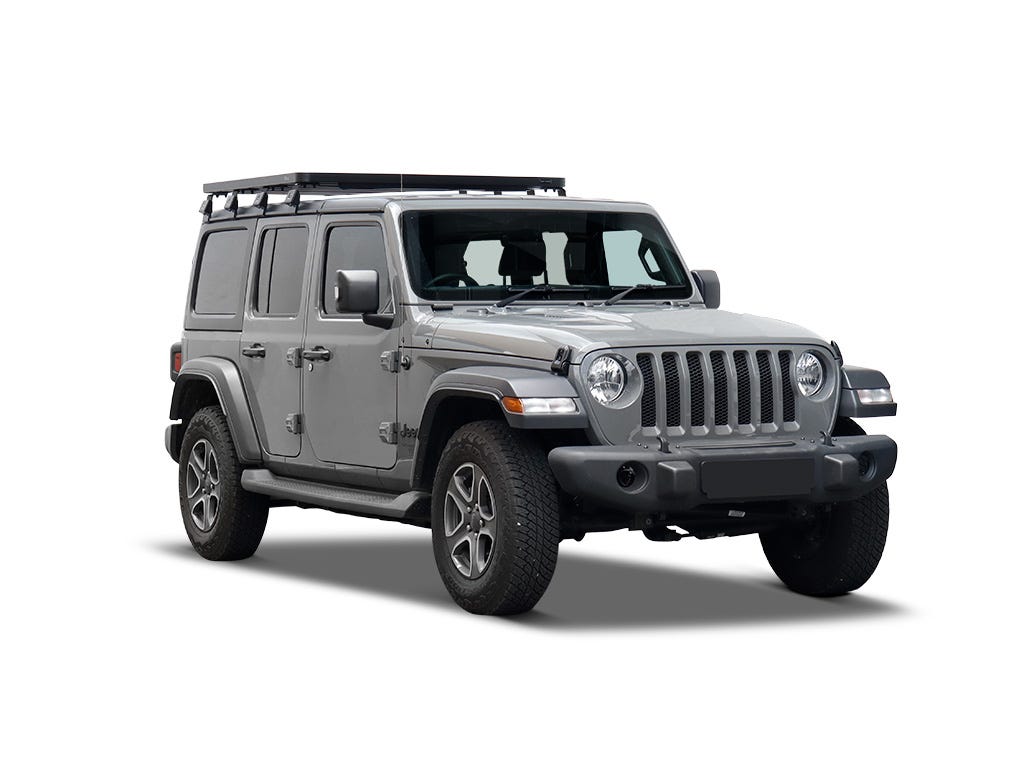 Jeep Wrangler JL 4 Door (2018-Current) Slimline II 1/2 Roof Rack Kit / Tall Front Runner