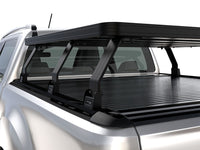 Pickup Truck Roll Top with No OEM Track Slimline II Load Bed Rack Kit / 1425(W) x 1358(L) / Tall Front Runner