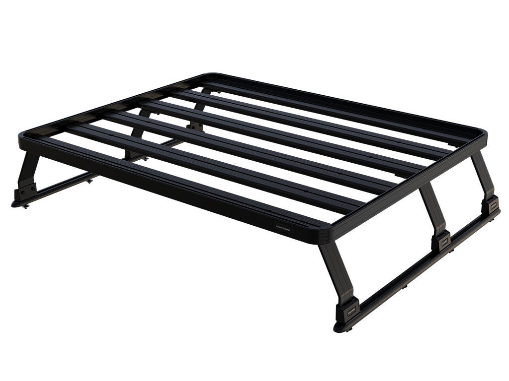 Pickup Truck Roll Top with No OEM Track Slimline II Load Bed Rack Kit / 1425(W) x 1156(L) / Tall Front Runner