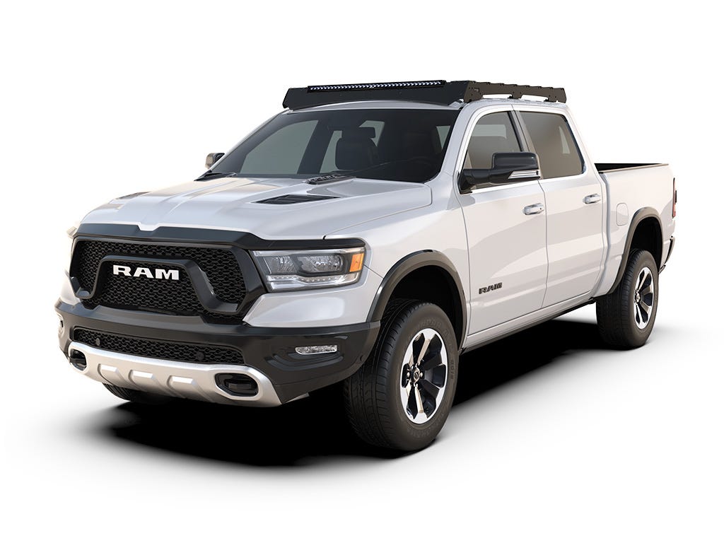 RAM 1500 Crew Cab (2019-Current) Slimsport Roof Rack Kit / Lightbar Ready Front Runner