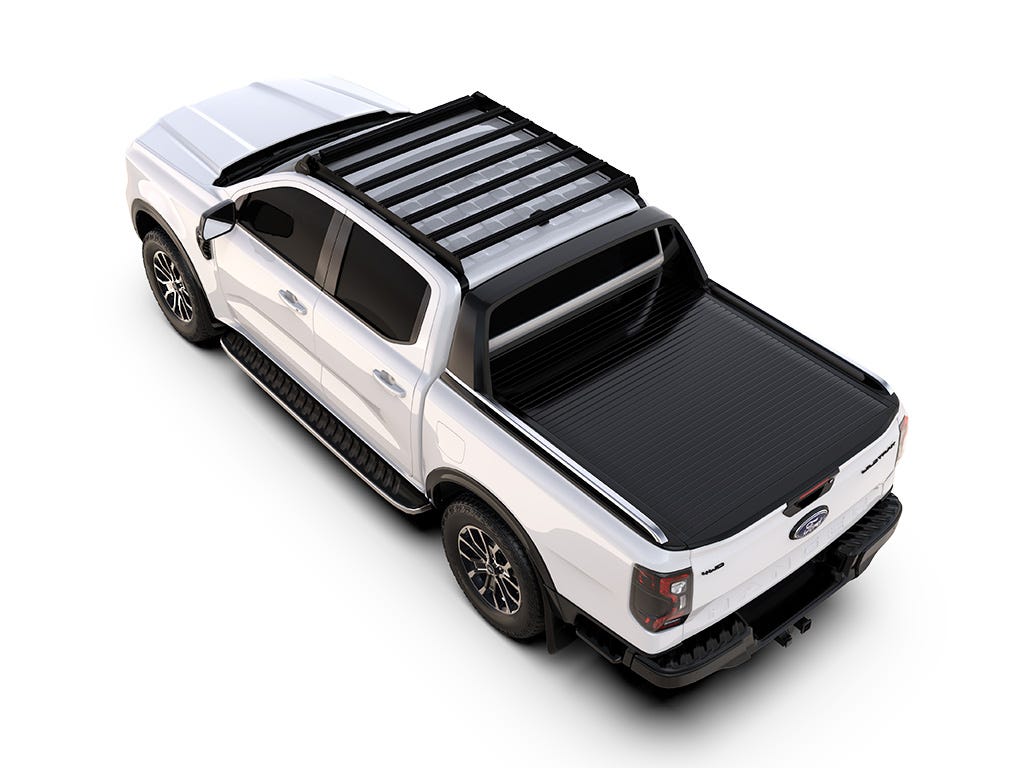 Ford Ranger T6.2 Wildtrak/Raptor Double Cab (2022-Current) Slimsport Roof Rack Kit / Lightbar Ready Front Runner