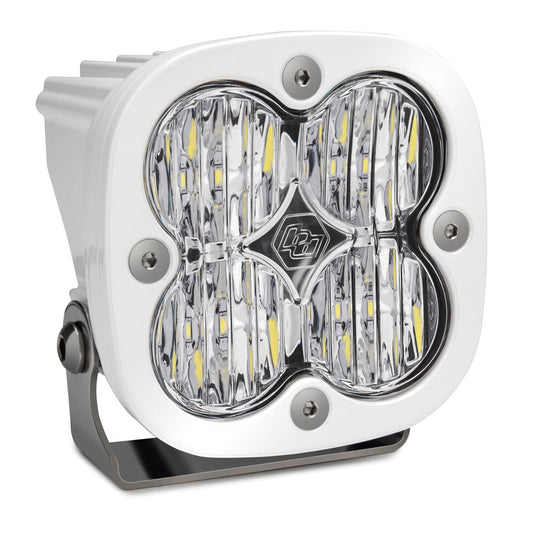 LED LIGHT POD WIDE CORNERING PATTERN CLEAR WHITE SQUADRON SPORT BAJA DESIGNS