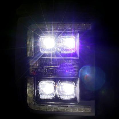 AlphaRex -LED Projector Headlights in Alpha- Black