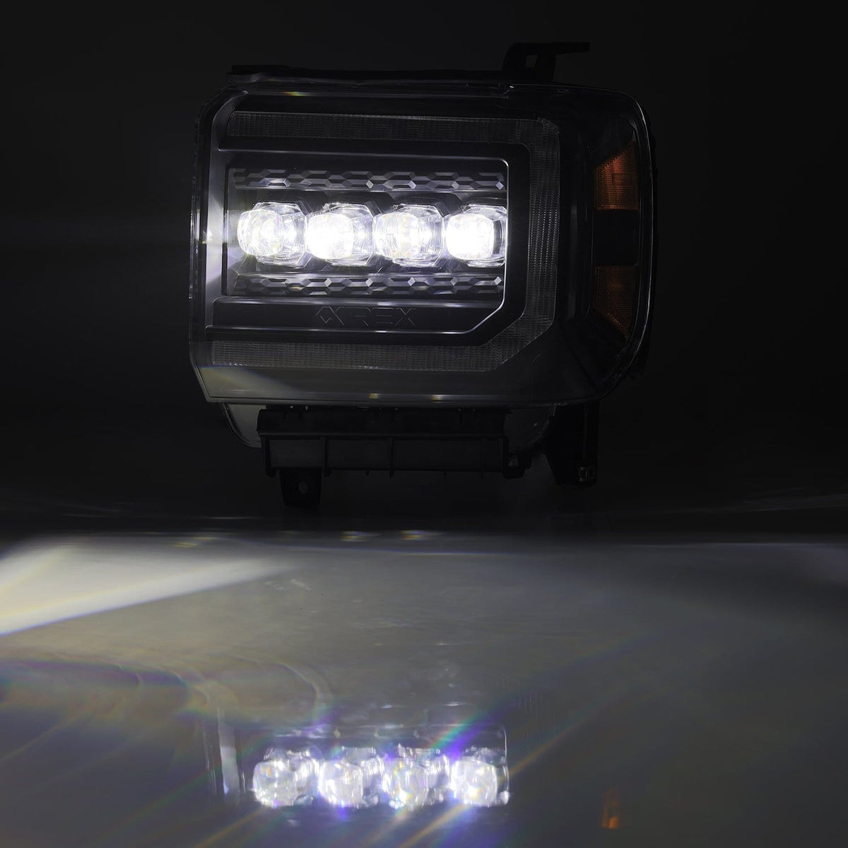 AlphaRex -LED Projector Headlights in Black