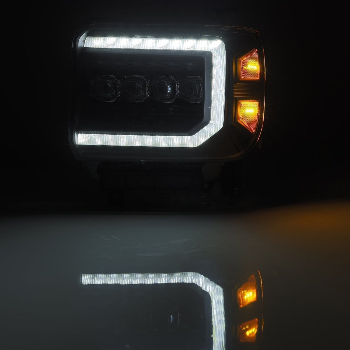 AlphaRex -LED Projector Headlights in Black