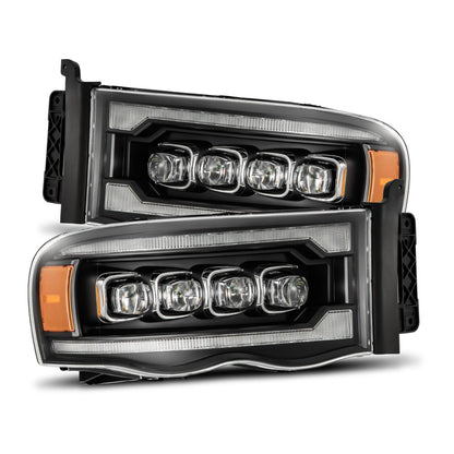 AlphaRex -LED Projector Headlights in Black