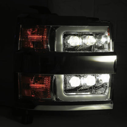 AlphaRex -LED Projector Headlights in Black