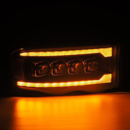 AlphaRex -LED Projector Headlights in Black